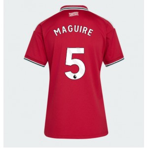 Manchester United Harry Maguire #5 Jalkapallovaatteet Naisten Kotipaita 2026-27 Lyhythihainen